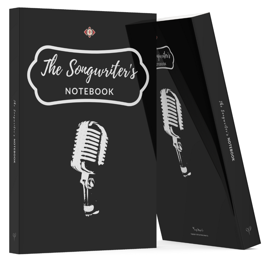 musicians notebook, songwriters, notes